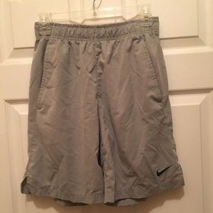Grey Nike shorts
